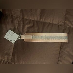 Lululemon Never lost keychain